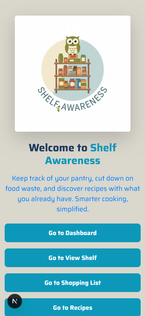 Dashboard Mobile Mockup